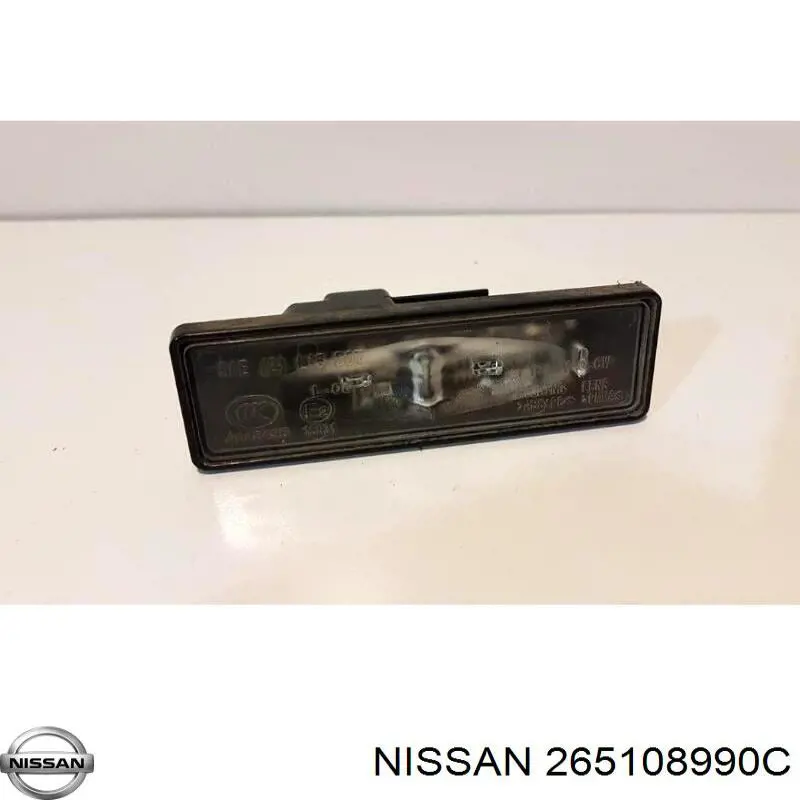 265108990C Nissan ліхтар підсвічування заднього номерного знака