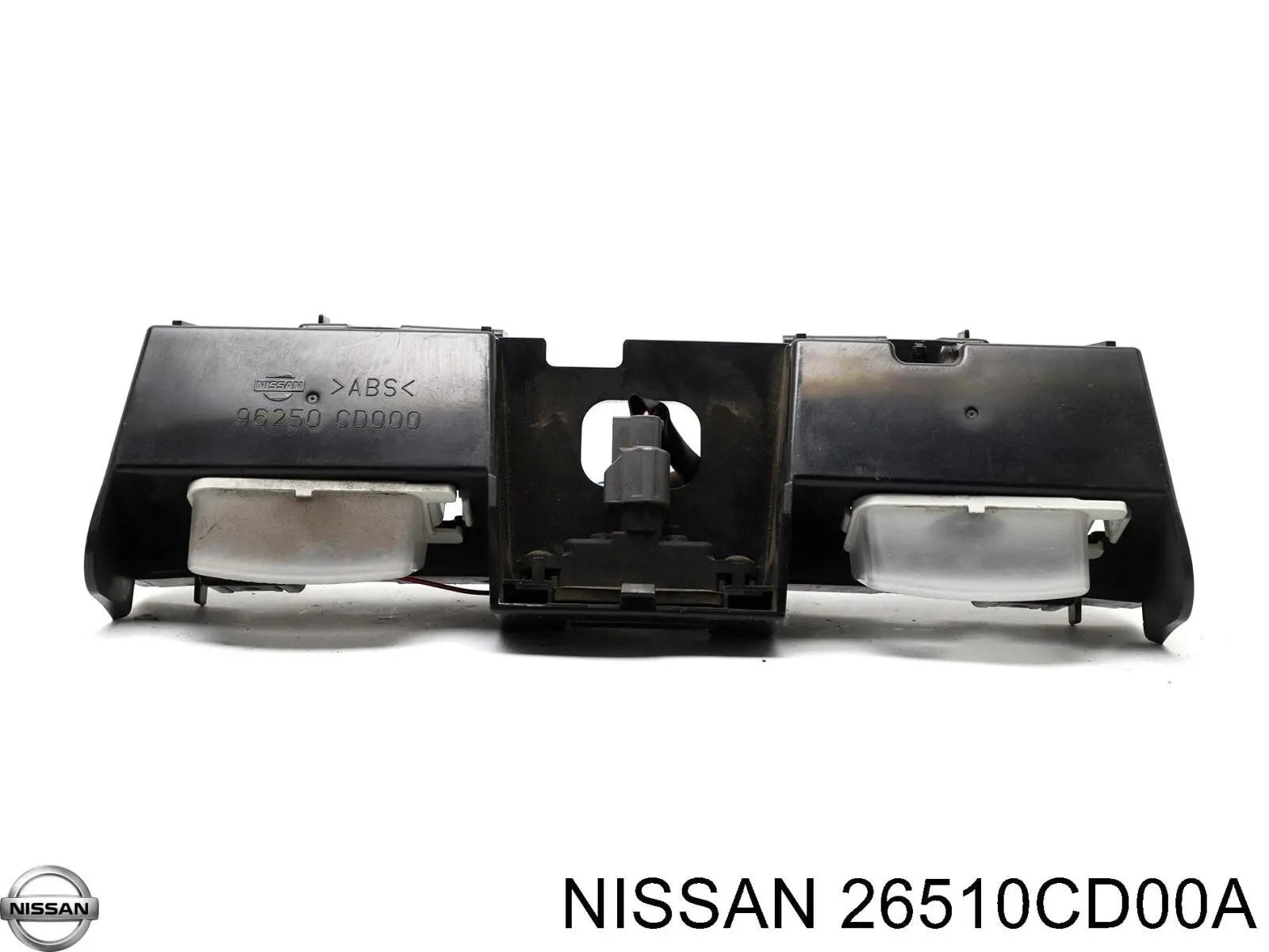 26510CD00A Nissan ліхтар підсвічування заднього номерного знака