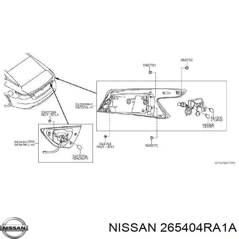 265404RA1A Nissan/Infiniti 