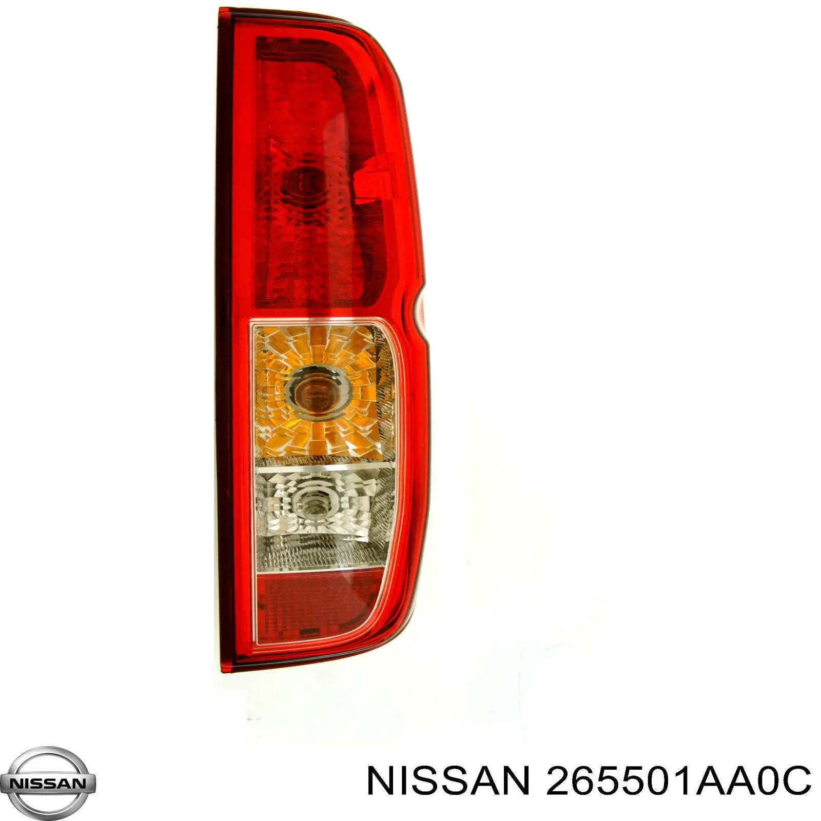 Ліхтар задній правий, зовнішній Nissan Murano (Z51) (Нісан Мурано)
