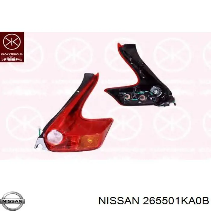 Купити 265501KA0B Nissan/Infiniti Задня права фара