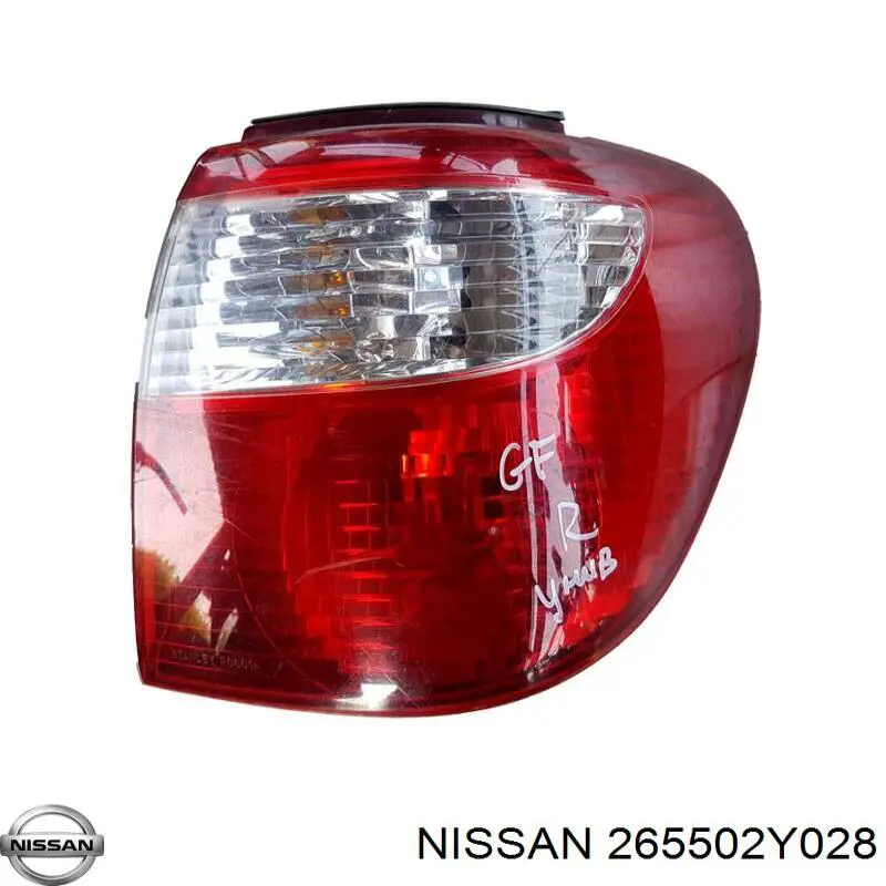 265503Y526 Nissan ліхтар задній правий, зовнішній