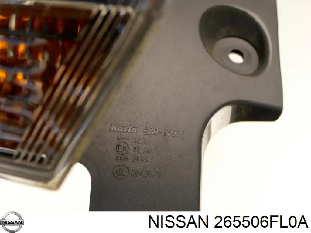 Ліхтар задній правий, зовнішній Nissan/Infiniti 265506FL0A ціна, від 38.12 USD