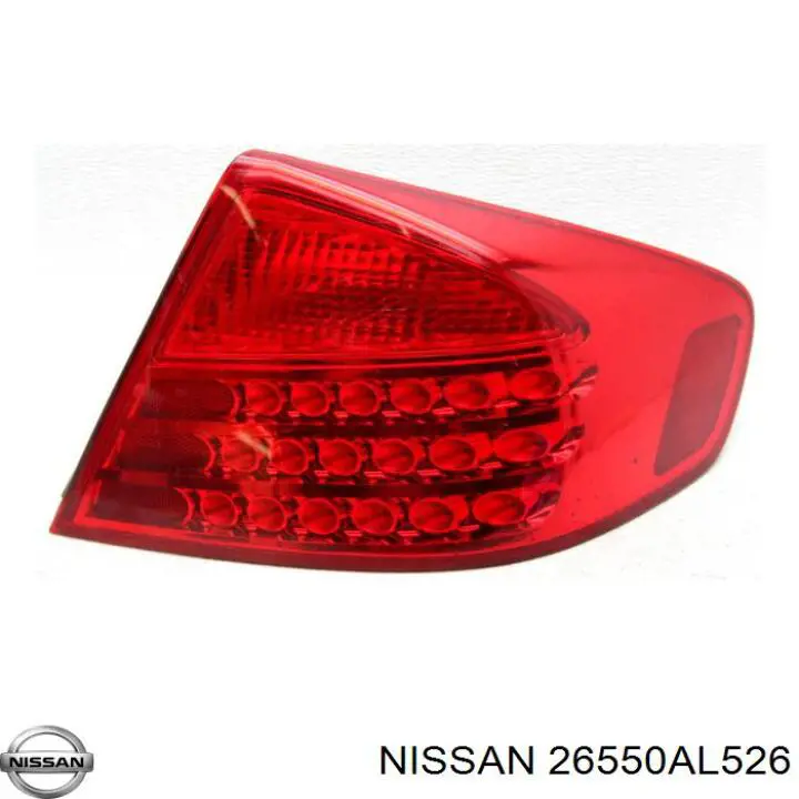 26550AL526 Nissan ліхтар задній правий