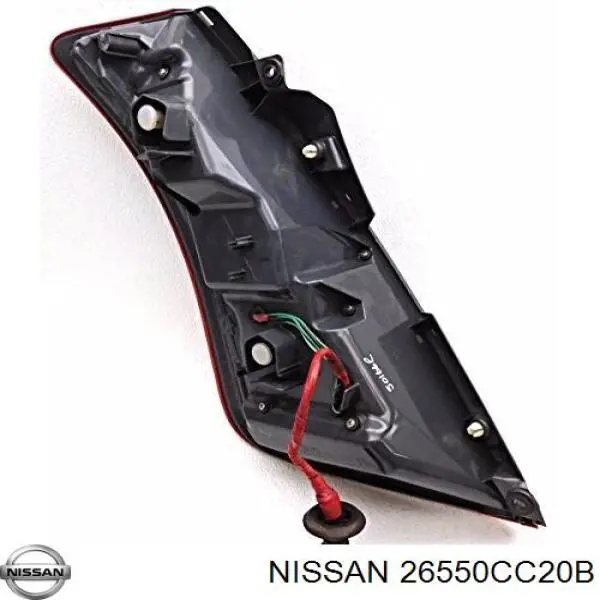 26550CC20A Nissan/Infiniti Ліхтар задній правий