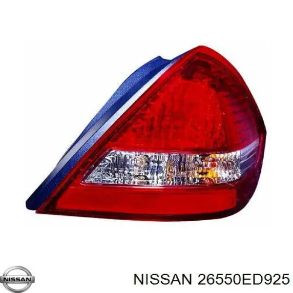 Ліхтар задній правий Nissan Tiida LATIO ASIA (SC11) (Нісан Тііда)