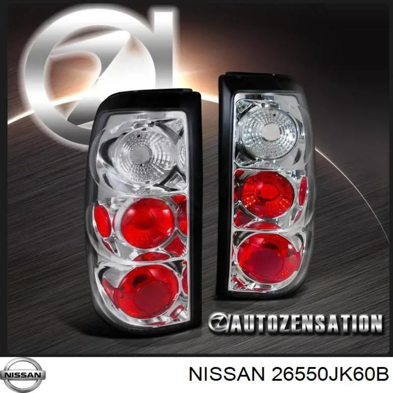 Ліхтар задній правий, зовнішній 26550JK60B Nissan/Infiniti