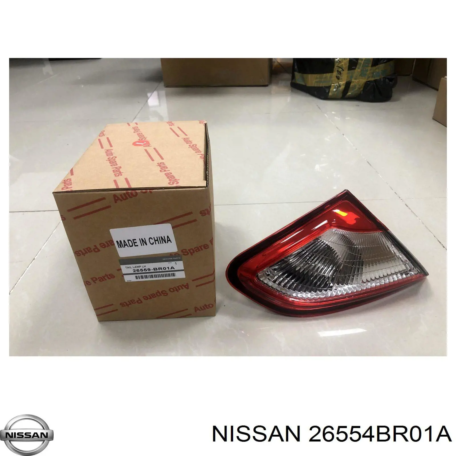 Ліхтар задній правий, внутрішній 26554BR01A Nissan/Infiniti