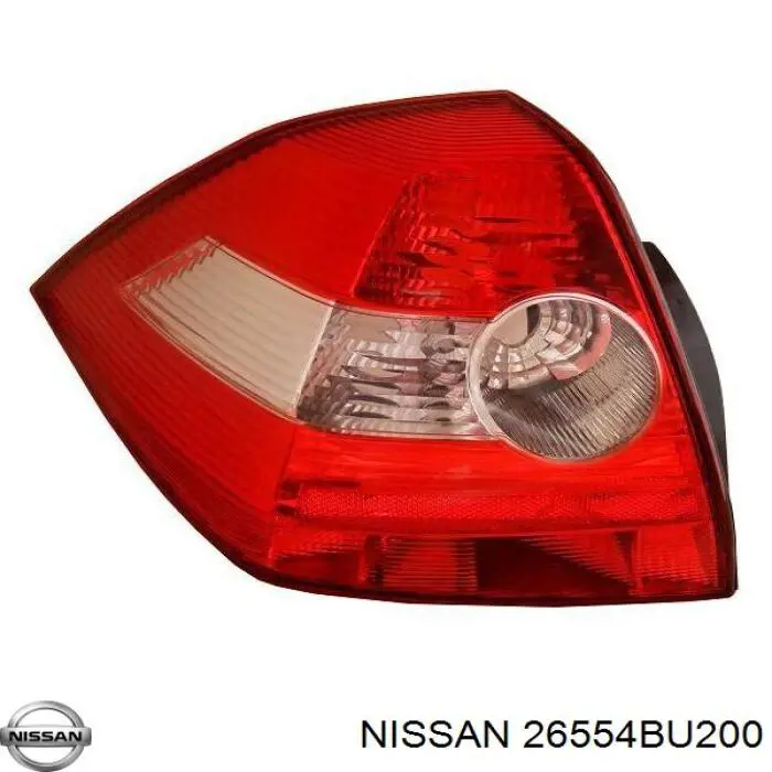 Ліхтар задній правий на Nissan Almera TINO V10