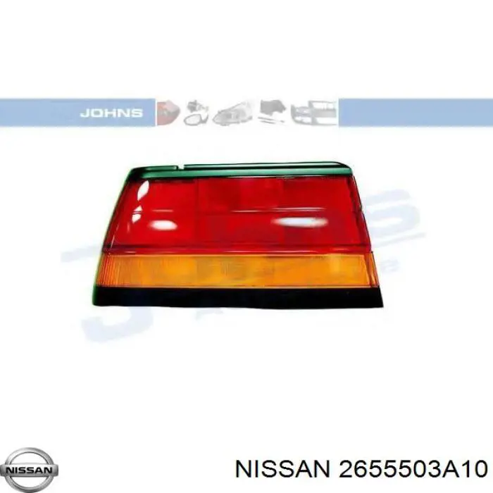 Ліхтар задній лівий Nissan Sunny 1 (B11) (Нісан Санні)