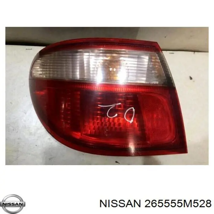 265555M528 Nissan ліхтар задній лівий, зовнішній