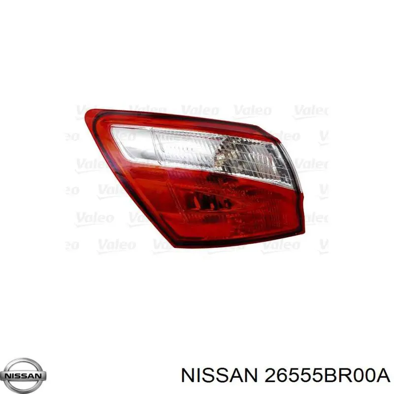 Ліхтар задній лівий Nissan/Infiniti 26555BR00A ціна, від 75.37 USD