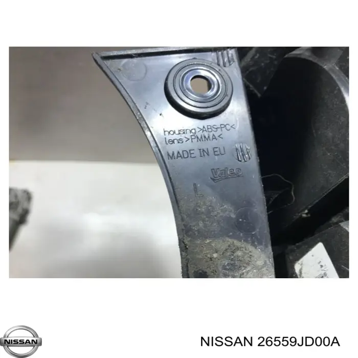 Задня ліва зовнішня фара Nissan/Infiniti 26559JD00A ціна, від 48.96 USD