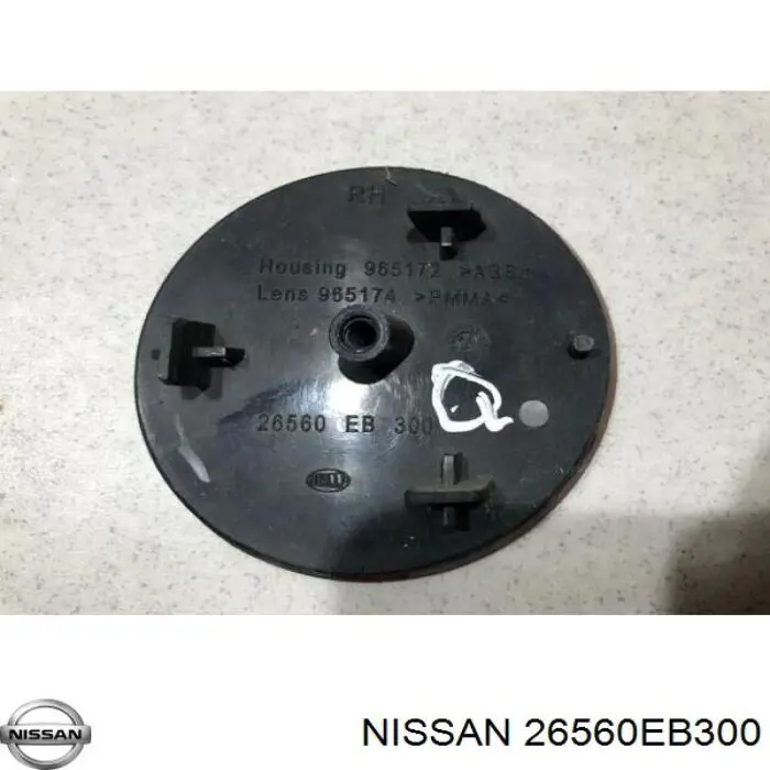 Правий катафот бампера Nissan/Infiniti 26560EB300 ціна, від 12.81 USD