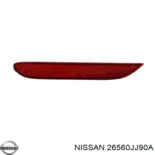 Купити 26560JJ90A Nissan/Infiniti Правий катафот заднього бампера