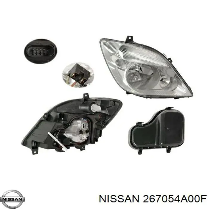 267054A00F Nissan/Infiniti Фара передня права