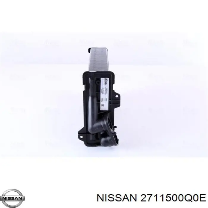 Радіатор пічки 2711500Q0E Nissan/Infiniti