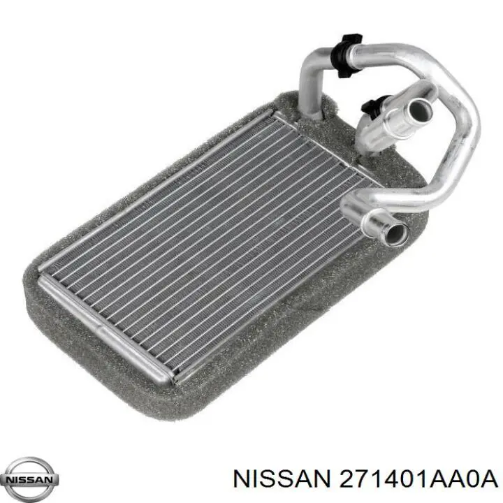 Радіатор обігріву на Nissan Murano Z51