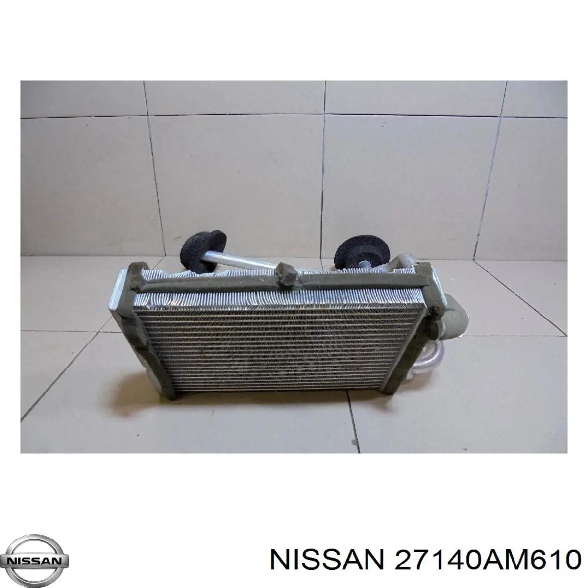 27140AM610 Nissan радіатор пічки (обігрівача)