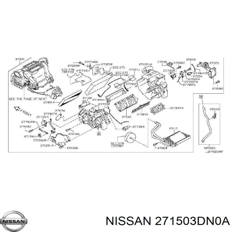  271503DN0A Nissan