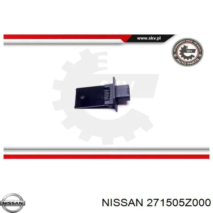 Резистор (опір) пічки, обігрівача салону 271505Z000 Nissan