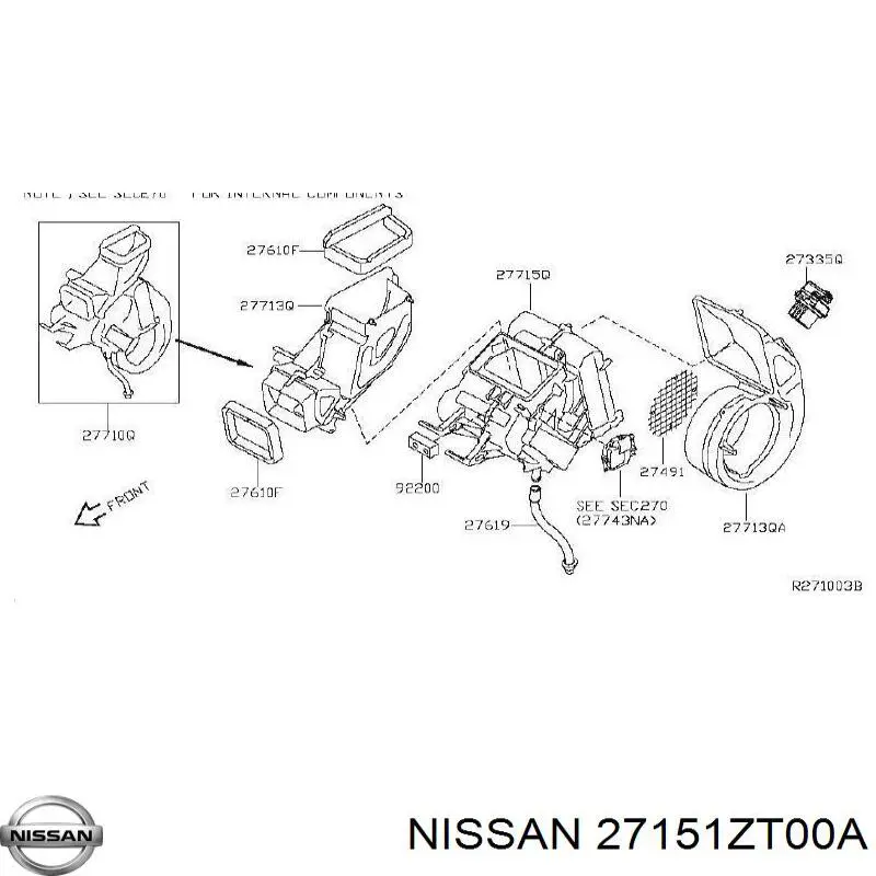  Резистор пічки Nissan Navara 