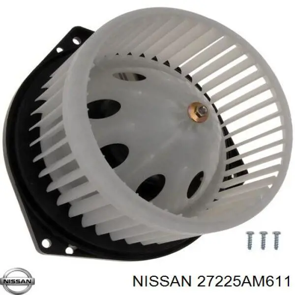 Двигун вентилятора пічки (обігрівача салону) Nissan Murano (Z50) (Нісан Мурано)