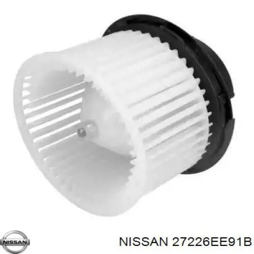 27226EE91B Nissan двигун вентилятора пічки (обігрівача салону)