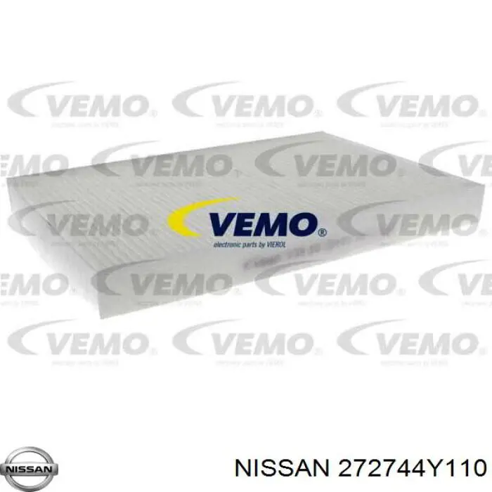 Купити 272744Y110 Nissan/Infiniti Фільтр салону вугільний