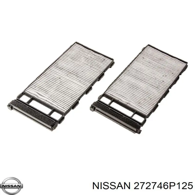 Купити 272746P125 Nissan/Infiniti Фільтр салону вугільний