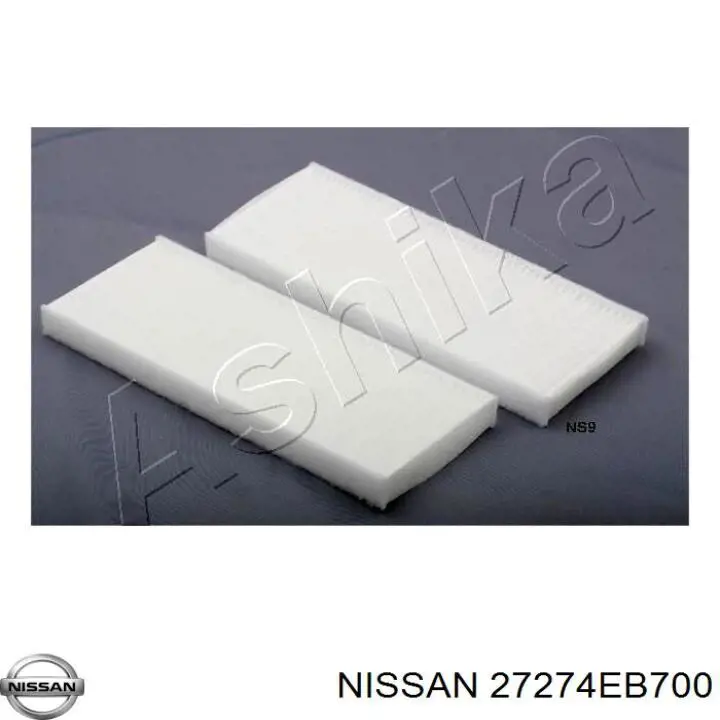 Купити 27274EB700 Nissan/Infiniti Фільтр салону вугільний