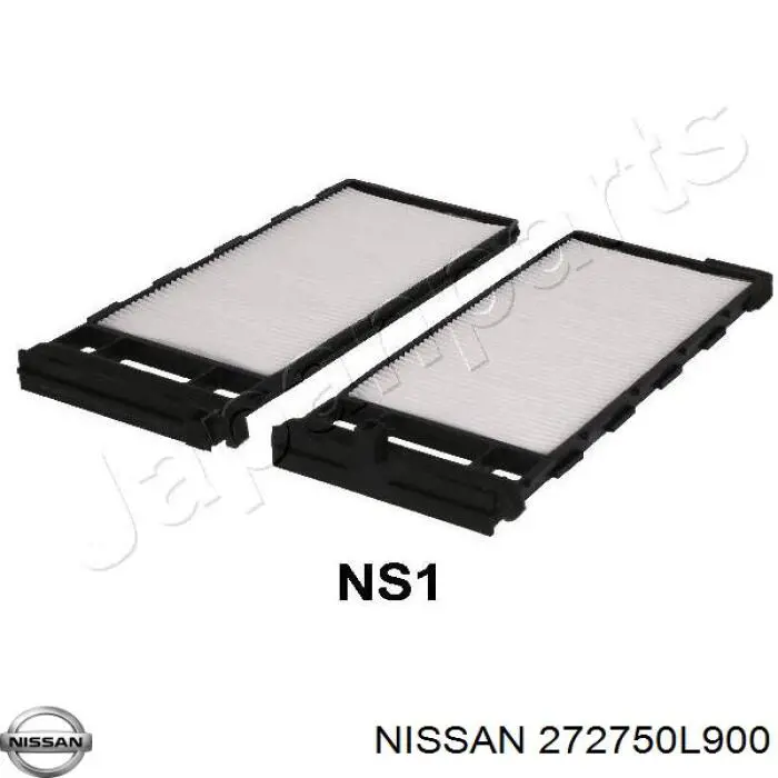 Купити 272750L900 Nissan/Infiniti Фільтр салону вугільний