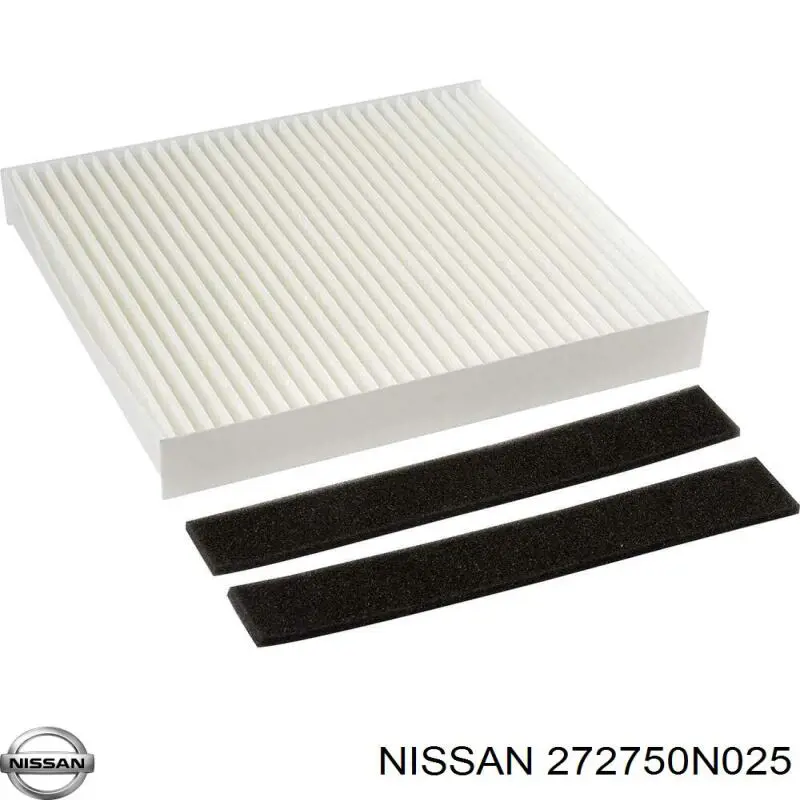 Купити 272750N025 Nissan/Infiniti Фільтр салону вугільний
