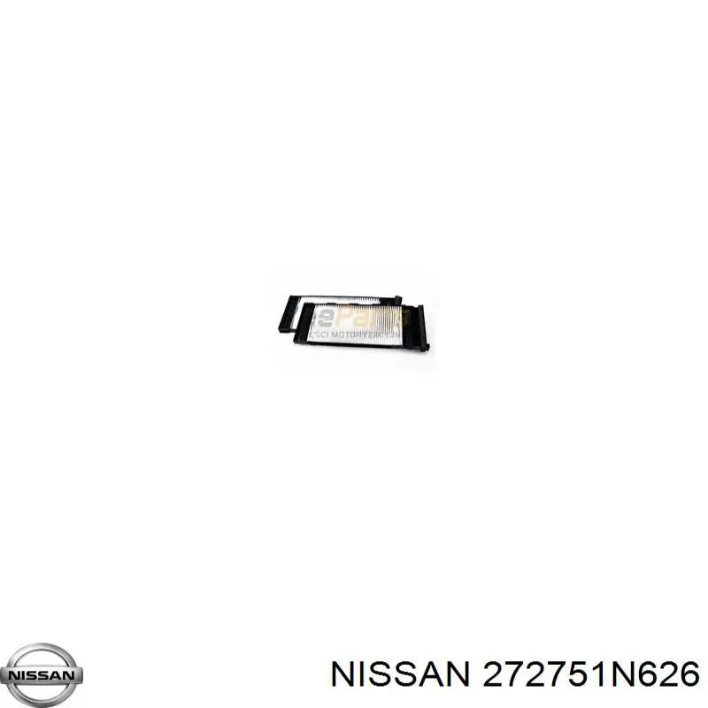 Повітряний фільтр салону Nissan/Infiniti 272751N626