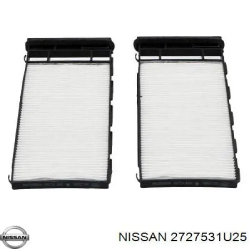 Купити 2727531U25 Nissan/Infiniti Фільтр салону вугільний