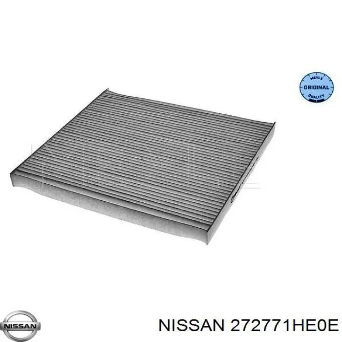Фільтр повітряний обігрівача Nissan/Infiniti 272771HE0E ціна, від 3.88 USD