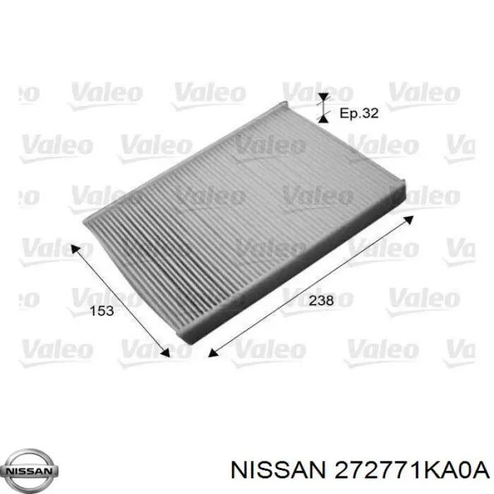 Купити 272771KA0A Nissan/Infiniti Фільтр салону вугільний