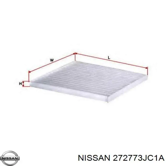 272773JC1A Nissan фільтр салону