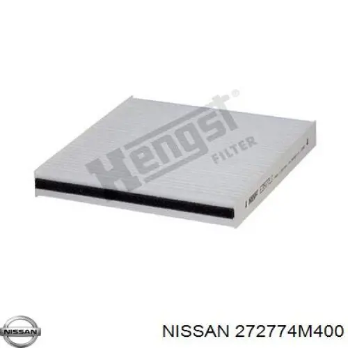 Купити 272774M400 Nissan/Infiniti Фільтр салону вугільний