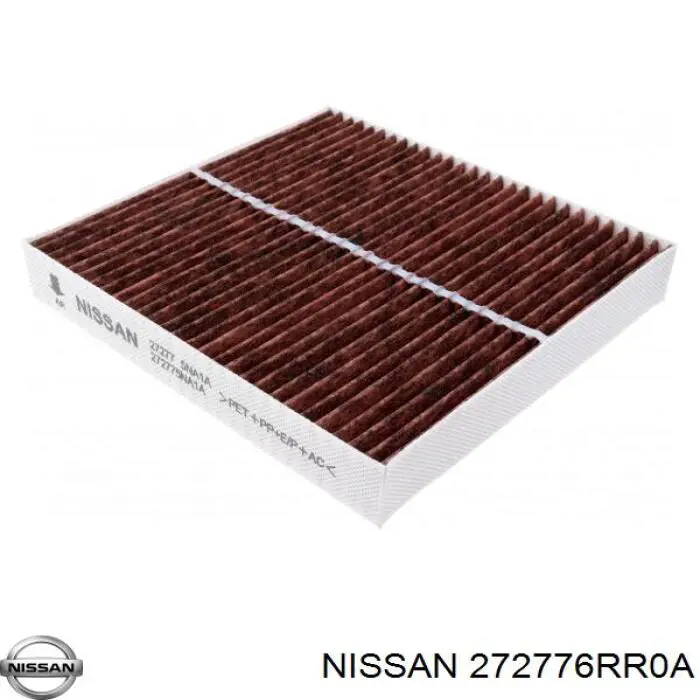 272776RR0A Nissan/Infiniti Внутрішньосалонний фільтр