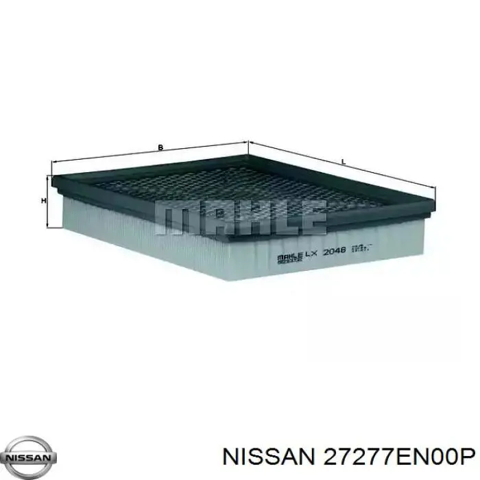 27277EN00P Nissan/Infiniti Внутрішньосалонний фільтр