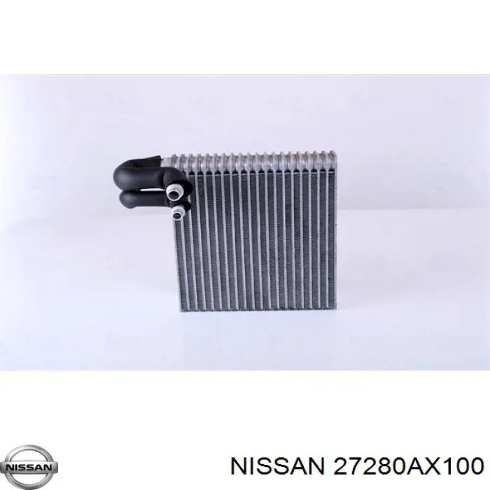 Радіатор кондиціонера салонний, випарник Nissan Micra (K12) (Нісан Мікра)