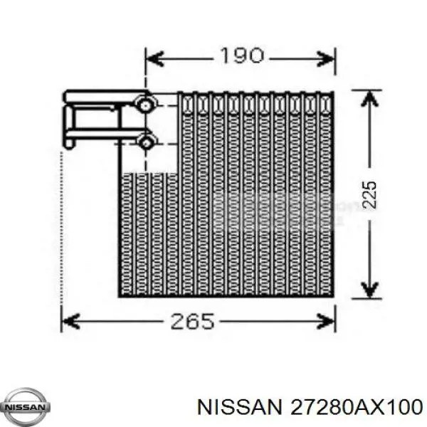  Випаровувач кондиціонера Dacia Duster 