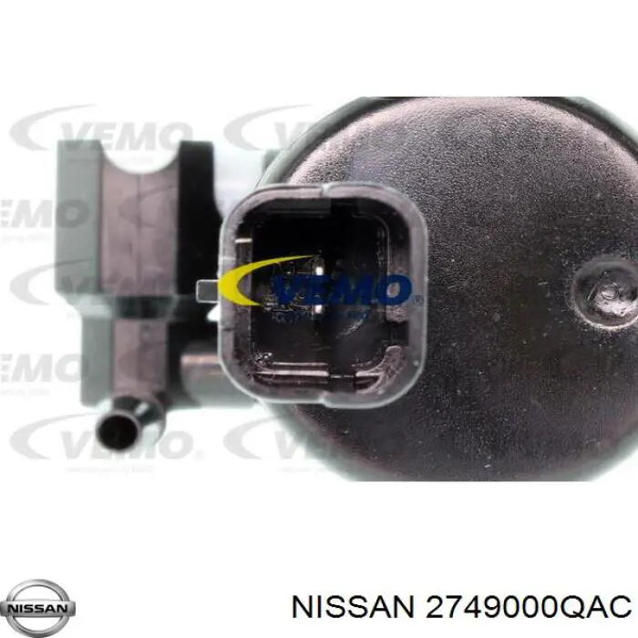 Моторчик омивача переднього скла Nissan/Infiniti 2749000QAC ціна, від 5.71 USD