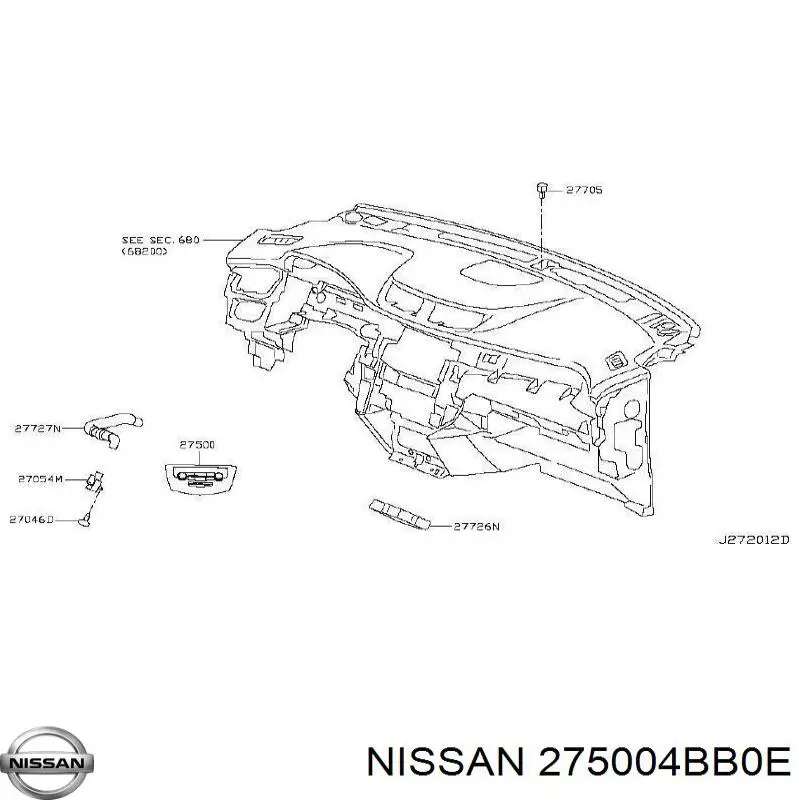 275004BB0C Nissan/Infiniti 