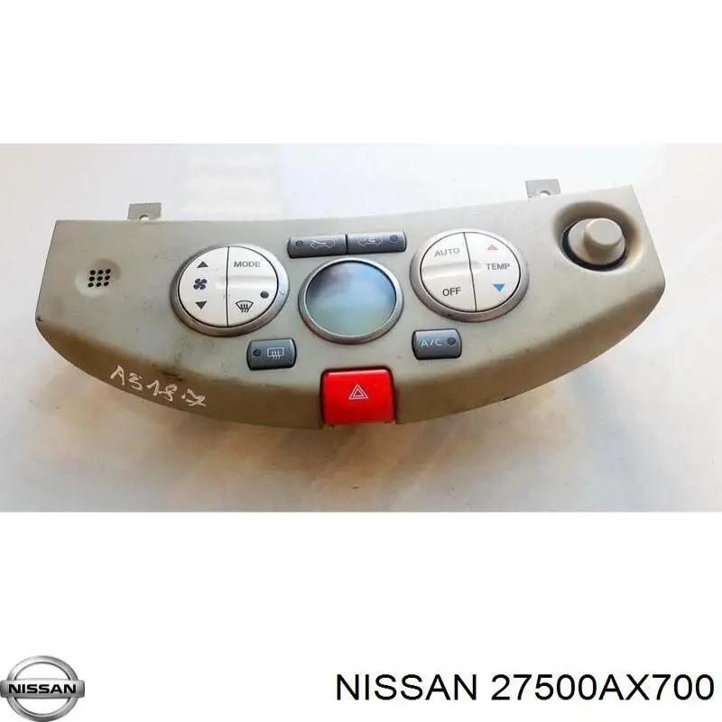 27500AX700 Nissan/Infiniti Механізм управління кондиціонером