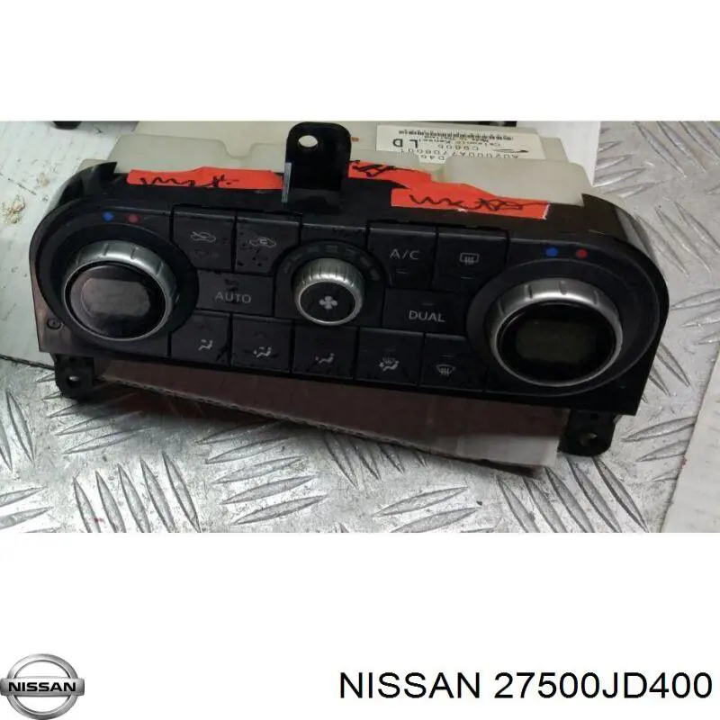 Реостат/перемикач-регулятор режиму обігрівача салону Nissan Qashqai 1 (J10) (Нісан Кашкай)