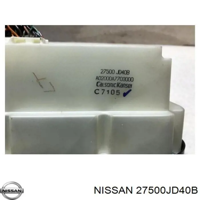 27500JD40B Nissan/Infiniti 