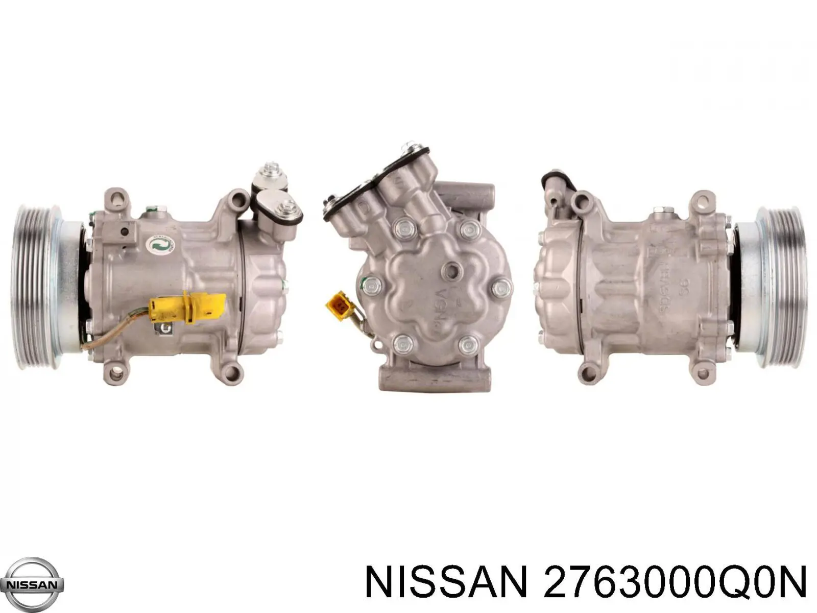 Компресор кондиціонера 2763000Q0N Nissan