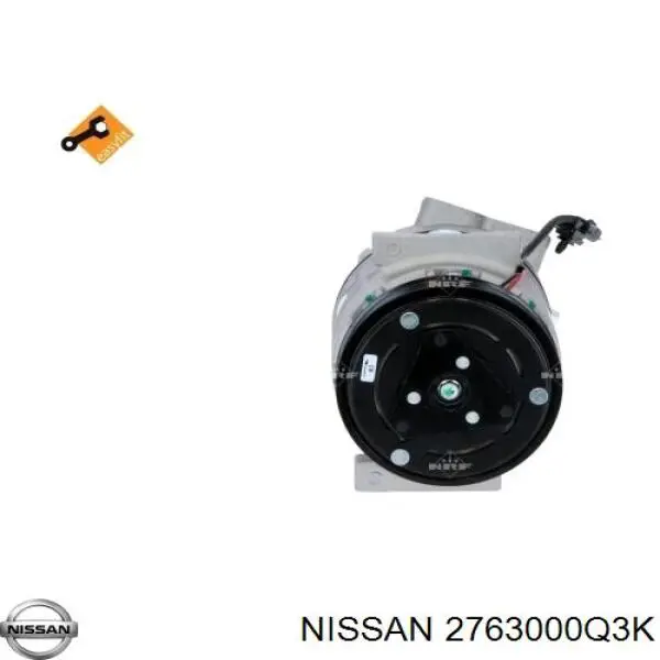 Компресор системи кондиціювання Nissan/Infiniti 2763000Q3K ціна, від 165.75 USD